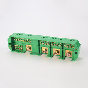 Boîtier de raccordement <span class=keywords><strong>électrique</strong></span> <span class=keywords><strong>triphasé</strong></span> à quatre fils, répartiteur 12 voies FJ6/JHD, boîte de comptage/jonction, bloc de terminaison de ligne principale haute puissance - Product Image 3
