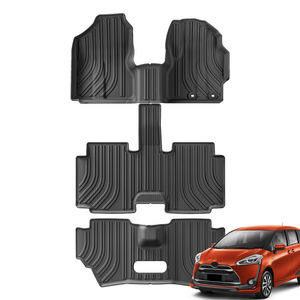 Venta caliente impermeable antideslizante delantero trasero revestimientos de piso alfombrilla de coche alfombrillas de piso automotriz aptas para Sient_170 Series 2016-2021 - Product Image 1