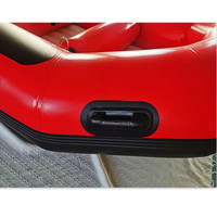 Bote Inflable de PVC o TPU para 12 Personas, Auto-balsonable, para Agua Blanca, en Venta, Directo de Fábrica