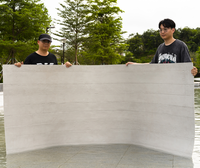Panel de Revestimiento de Pared Flexible de Arcilla Modificada MCM, Resistente al Agua y al Fuego, para Escaleras, Dormitorios e Interiores