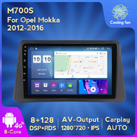 MEKEDE-Autoradio Android 12 8 + 128 Go IPS DSP, lecteur DVD pour Opel Mokka 2012-2016, caméra 4G LTE 360, GPS, navigation vidéo BT