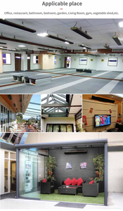 Calentador comercial <span class=keywords><strong>para</strong></span> exteriores, calentador infrarrojo <span class=keywords><strong>para</strong></span> interiores, jardín, patio, terraza - Product Image 5