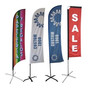Drapeau de plage à prix d'usine, base pour drapeau de plage, publicité commerciale, promotion personnalisée, drapeau de plage de type P - Product Image 1