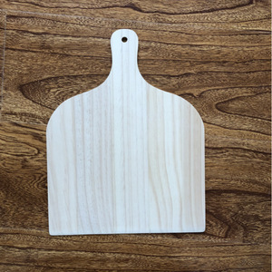 Tabla de pizza de madera Hengyao Crafts, tabla para hornear de doble cara para uso en horno de cocina, portátil, estilo americano - Product Image 3