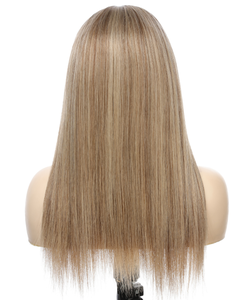 Peluca de Prótesis Médica Hipoalergénica con Parte Superior de Seda, 100% Cabello Humano Virgen, para Alopecia y Pérdida de Cabello por Quimioterapia, Disponible al por Mayor - Product Image 3