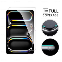 Protection d'écran en verre trempé Premium 9H HD transparent 2.5D pour iPad Pro 11 pouces (2024/2025) - Anti-rayures, anti-traces de doigts, colle intégrale