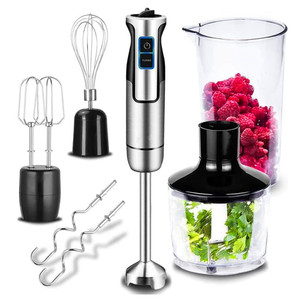 1000w Immersion Blender <strong>Hand</strong> Mixer Stick Blender With <strong>Variable</strong> <strong>Speeds</strong> <strong>Control</strong> and <strong>Turbo</strong> <strong>Function</strong> - Product Image 4