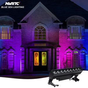 Ngoài trời IP65 không dây dẫn tường Máy giặt 9x18W rgbaw UV pin Powered Đèn sân khấu với wifi ứng dụng điều khiển - Product Image 1