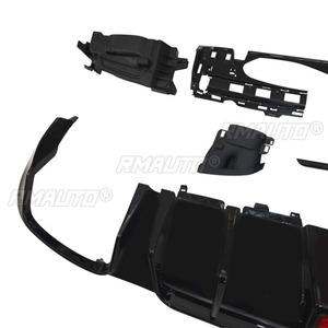 Diffuseur de pare-chocs arrière pour Mercedes Benz Classe E W213 2016-2022, pièce de modification en acier inoxydable pour l'embout de l'échappement - Product Image 6