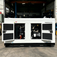 Generator Listrik Tenaga Diesel Komersial CE Standby, Starter Elektrik, Rangka Super Senyap, 15kw 20kw 25kw 30kW 50/60Hz