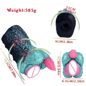 2025 vente en gros noir Mamba Sable fantaisie mâle masturbateur élégant <span class=keywords><strong>bête</strong></span> conception Silicone sexe tasse avec Texture serrée sauvage - Product Image 5