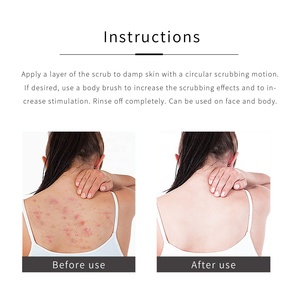 Gommage au charbon actif OEM, nettoyage en profondeur du corps et du visage, exfoliant, éliminateur de points noirs, gommage <span class=keywords><strong>d</strong></span>étoxifiant pour peaux grasses, marque privée - Product Image 5