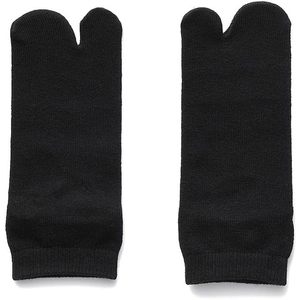 ถุงเท้านินจาทาบิผ้าฝ้ายสีดำแบบญี่ปุ่นกันลื่นสำหรับเด็กและผู้ใหญ่-ไซส์ M US (10~13)/EU (25.5~29.5) - Product Image 2