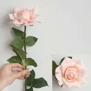 G-047人造花真触摸玫瑰花用于婚礼和家居装饰奥斯汀玫瑰花用于婚礼装饰