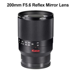 Objectif Miroir Téléobjectif Kase 200mm F5.6 à Focale Fixe Plein Format avec Filtre en Verre 67mm Moule Privé pour Monture E Hybride - Product Image 4