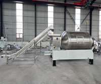 Mélangeur à tambour rotatif horizontal à 360 degrés, 100L, 200L, 500L, mélangeur de poudre pour aliments, produits chimiques, graines, épices