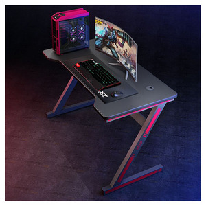 Mesa moderna para juegos de ordenador, escritorio para pc, dormitorio, escritorio de oficina, mesa para videojuegos - Product Image 1