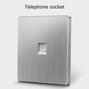 ซ็อกเก็ตโทรศัพท์ติดผนังเต้ารับไฟฟ้าเต้าเสียบโลหะที่บ้าน - Product Image 5