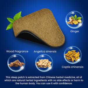 Parche transdérmico chino para dormir con logo privado, infusión de hierbas y aroma a lavanda, adhesivo unisex para el cuidado de la salud, Bytech - Product Image 3
