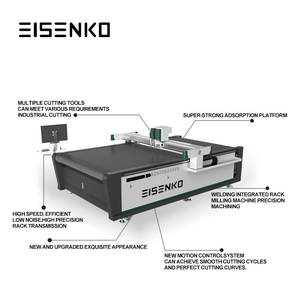Máquina CNC de cuchilla oscilante para cortar persianas enrollables y zip blinds, mesa de corte para cortinas enrollables - Product Image 5