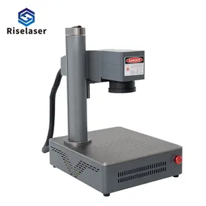 Riselaser Hand Laser Marking Machine Fiber Logo Printing Engraving Engraver Machine Portable Mini Laser Marker