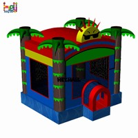 Château gonflable Palm Tree standard en PVC pour le plaisir des enfants