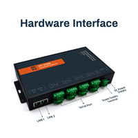 HUAIOT E508 Gateway MQTT de 8 Canales, Conversor de Dispositivos RS485 Serial a TCP/IP Ethernet