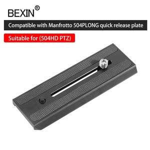Chân Đế Máy Ảnh BEXIN 140Mm Chân Đế Phát Hành Nhanh Tấm Bóng Đầu Gắn Bộ Điều Hợp Khóa Tấm Cho Manfrotto MVH500AH Đầu Chất Lỏng - Product Image 2