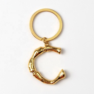 Nuovo metallo di modo 26 lettere portachiavi A-Z maialini alfabeto ciondolo portachiavi auto - Product Image 6
