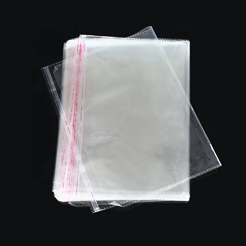 Venta al por mayor de bolsas de plástico autosellantes OPP celofán transparente bajo precio embalaje papelería artesanía embalaje bolsa de plástico