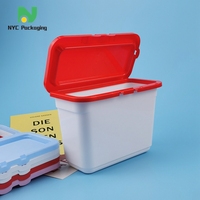 Nouvelle conception, boîtes en plastique pour capsules de lessive de qualité alimentaire sans BPA, 300g-1000g, pour usage domestique