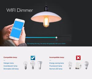 스마트 더스트 EU 유리 홈 자동화 투야 지그비 3.0 스마트 전기 터치 LED 벽 와이파이 조광기 스위치 - Product Image 2