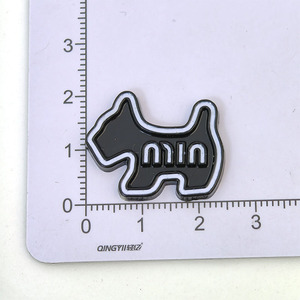 Colorful Plastic Puppy Shaped Alphabet DIY Hair <b>Clips</b> Multifunction Casual Accessory - Product Image 3