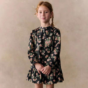 Ensemble de chemisiers et de pantalons pour filles de style vintage personnalisé ensemble motif floral «grande <span class=keywords><strong>soeur</strong></span> petite <span class=keywords><strong>soeur</strong></span>» pour enfants - Product Image 2