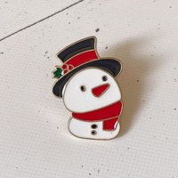 Fabrik-Großhandel Emaille Benutzerdefiniertes Design Weihnachts-Anstecknadel Weihnachtsthemen-Anime-Abzeichen Metall Siebdruck Einseitig