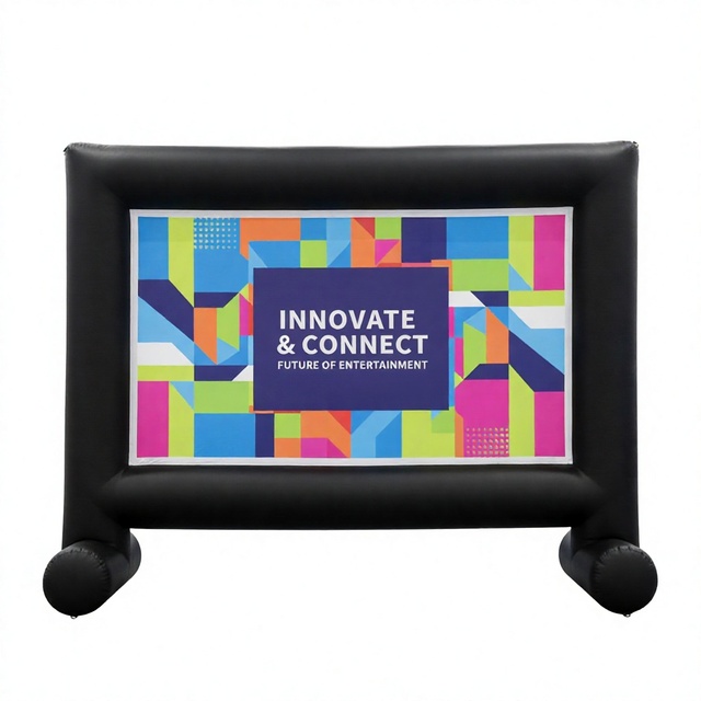 Pneumatic Display Surface Engineering Professional ODM Large-Scale Outdoor Projection Module for Event Branding
