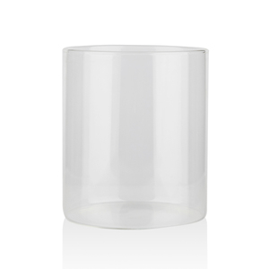 Tanque de almacenamiento de vidrio con tapa de bambú lata de té redonda botella de almacenamiento de vidrio tarro de vidrio de gran capacidad con tapa de Bambú - Product Image 2