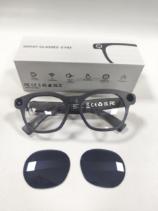 Lunettes IA 2026 CY03 avec caméra 8MP, Wi-Fi, traduction en temps réel, enregistrement vidéo, étanches IP68 - Product Image 4