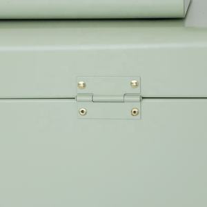 特注セット3個グリーンメタル収納トランク化粧品収納トランク装飾家庭用金属トランク工場 - Product Image 5