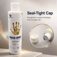 Craie liquide antidérapante avec logo personnalisé 50ml 100ml, carbonate de magnésium, craie liquide sportive pour la musculation, la gymnastique, la pole dance