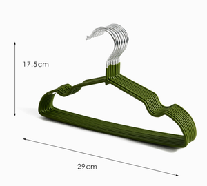 29cm resina antideslizante niños bebé PVC perchas de metal - Product Image 1