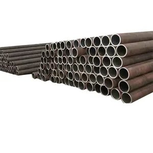 10# 20# ASTM A106 A210 A53 Q345 A/B/C/D/E Q295 B/C/D/E Hot Rolled Seamless Carbon Steel Pipe Round Tube