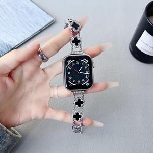 2026 nouveau luxe tendance exclusive luxe <span class=keywords><strong>bracelet</strong></span> de montre de luxe <span class=keywords><strong>Bracelet</strong></span> pour <span class=keywords><strong>Apple</strong></span> <span class=keywords><strong>Watch</strong></span> Ultra 3 38/40/41/42mm(S10) 42/44/45/46/49mm - Product Image 3