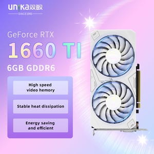 Tarjeta Gráfica UNIKA <span class=keywords><strong>GTX</strong></span> <span class=keywords><strong>1660</strong></span> <span class=keywords><strong>TI</strong></span> 6GD6 Nueva, BLIZZARDS, Precio de Fábrica, Ilumina la Máquina - Product Image 6