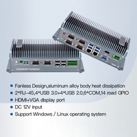 Mini PC industrial con 2 ranuras LAN PCI 4K HDM Puerto Core I7/Linux Ubuntu/Windows-en stock
