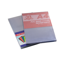 Feuilles rigides en PVC transparent clair A2 A3 A4 de 0,1 mm à 3 mm pour la papeterie, la reliure de livres et les couvertures