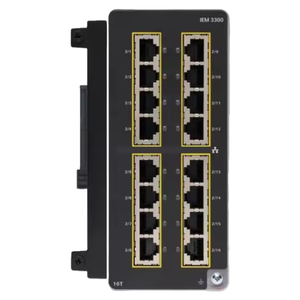 Original IEM-3300-16T Catalyst IE3300 Robust Series 16-Port Gigabit Ethernet Copper Expansion Module Dual <b>Power</b> <b>Switch</b> - Product Image 3