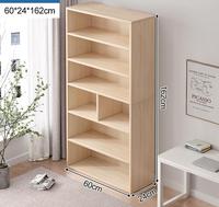 Étagère multicouche simple et support de rangement moderne pour la bibliothèque de salon domestique au sol pour l'application scolaire