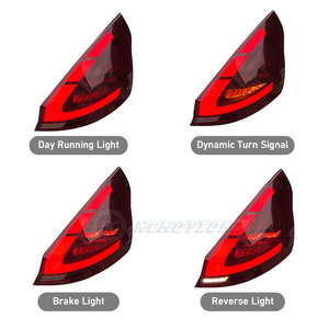 HCMOTIONZ Assemblage 2008-2019 Accessoires <span class=keywords><strong>Feux</strong></span> Arrière Démarrage Animation <span class=keywords><strong>Feux</strong></span> Arrière LED Pour <span class=keywords><strong>Ford</strong></span> <span class=keywords><strong>Fiesta</strong></span> 6th Gen - Product Image 3