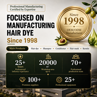 Pewarna Rambut Gel Buah Berkualitas Tinggi 100% Menutup Uban Aman Tanpa Amonia Tahan Lama Hitam 10 Menit Cepat OEM